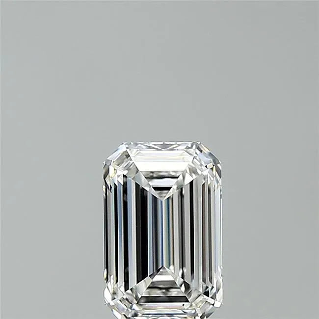 1.31ct Emerald Lab Grown Diamond (Colour E, Clarity IF, IGI Certified)