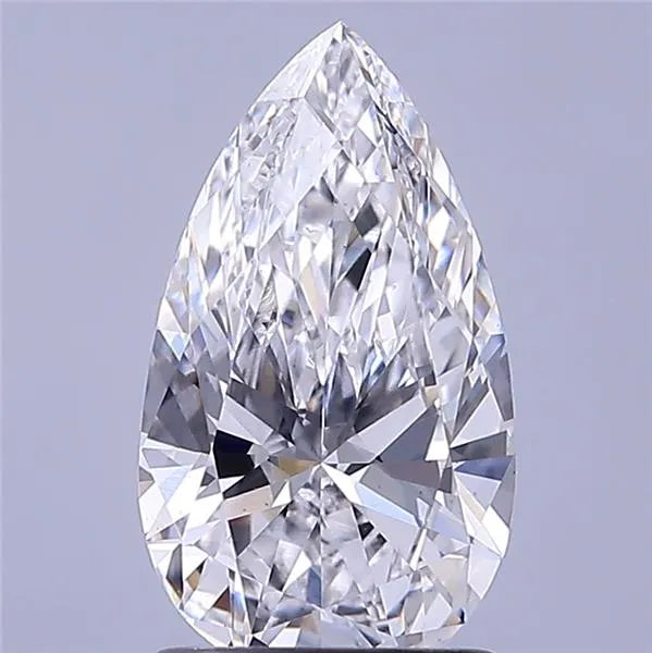 1.32ct Pear Lab Grown Diamond (Colour E, Clarity VS2, IGI Certified)