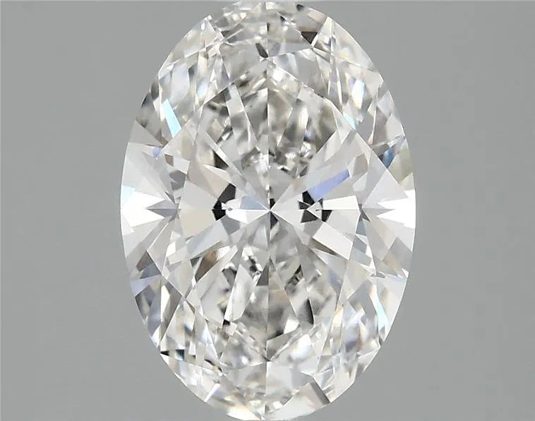 1.37ct Oval Lab Grown Diamond (Colour G, Clarity VVS2, IGI Certified)