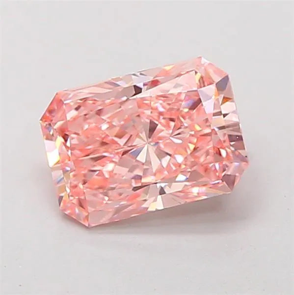 1.40ct Radiant Lab Grown Diamond (Colour Fancy Vivid Pink, Clarity VVS2, IGI Certified)