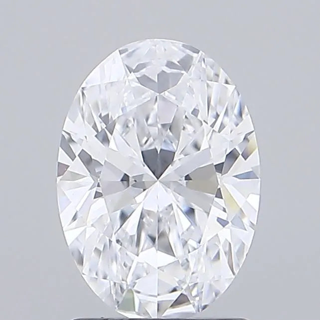 1.44ct Oval Lab Grown Diamond (Colour D, Clarity VVS2, IGI Certified)