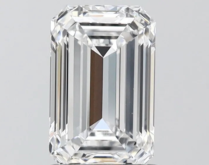 1.50ct Emerald Lab Grown Diamond (Colour D, Clarity VVS2, IGI Certified)
