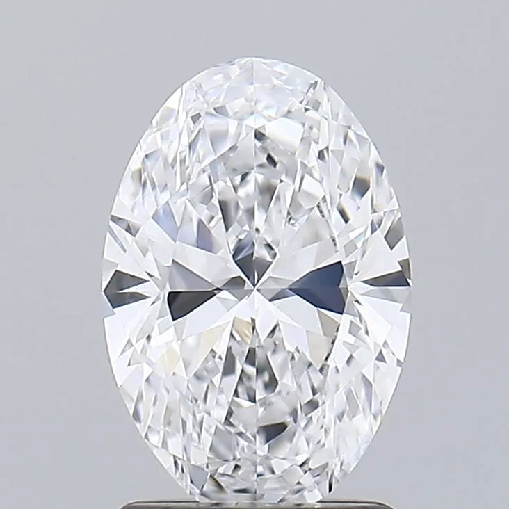 1.50ct Oval Lab Grown Diamond (Colour D, Clarity IF, IGI Certified)