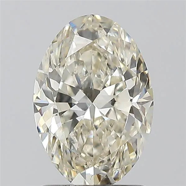 1.50ct Oval Natural Diamond (Colour J, Clarity VS2, GIA Certified)