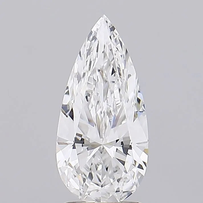 1.50ct Pear Lab Grown Diamond (Colour E, Clarity VVS2, IGI Certified)
