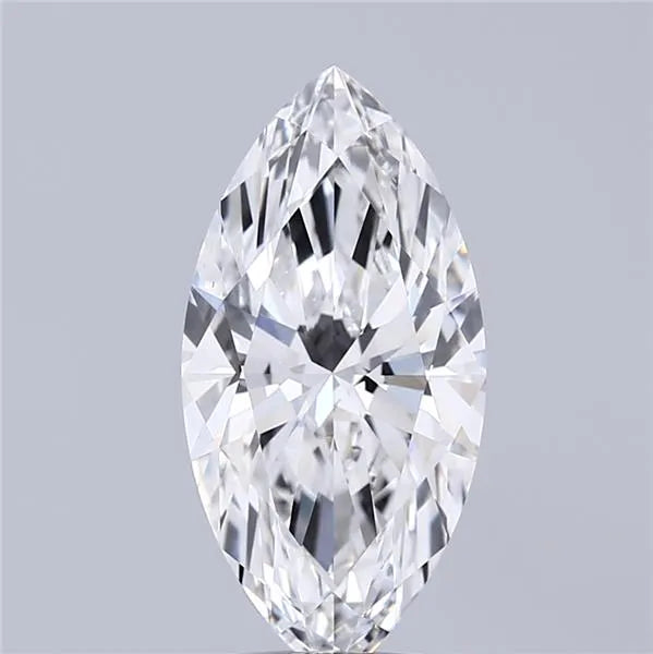 1.51ct Marquise Lab Grown Diamond (Colour E, Clarity VVS2, IGI Certified)