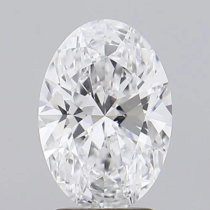1.52ct Oval Lab Grown Diamond (Colour D, Clarity IF, IGI Certified)