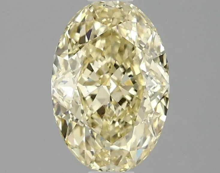1.54ct Oval Lab Grown Diamond (Colour Fancy Intense Yellow, Clarity VVS2, IGI Certified)