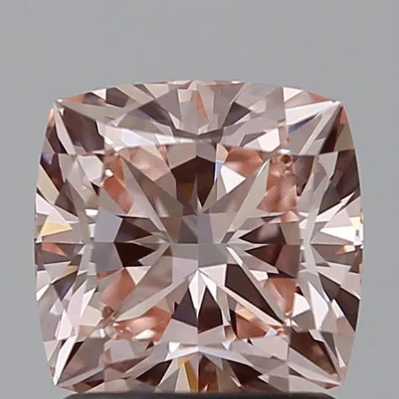 1.59ct Cushion brilliant Lab Grown Diamond (Colour Fancy Intense Pink, Clarity VVS2, IGI Certified)
