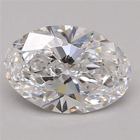 1.60ct Oval Lab Grown Diamond (Colour D, Clarity IF, GIA Certified)