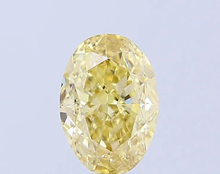 1.60ct Oval Lab Grown Diamond (Colour Fancy Yellow, Clarity VVS2, IGI Certified)