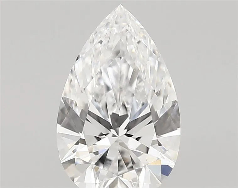 1.69ct Pear Lab Grown Diamond (Colour D, Clarity VVS1, IGI Certified)