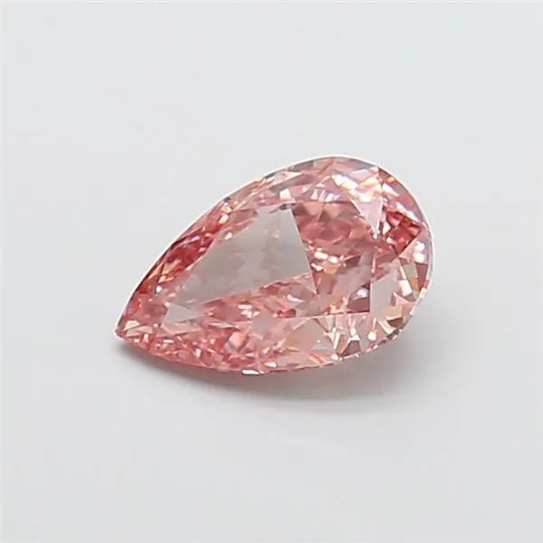 1.73ct Pear Lab Grown Diamond (Colour Fancy Intense Pink, Clarity VS2, IGI Certified)