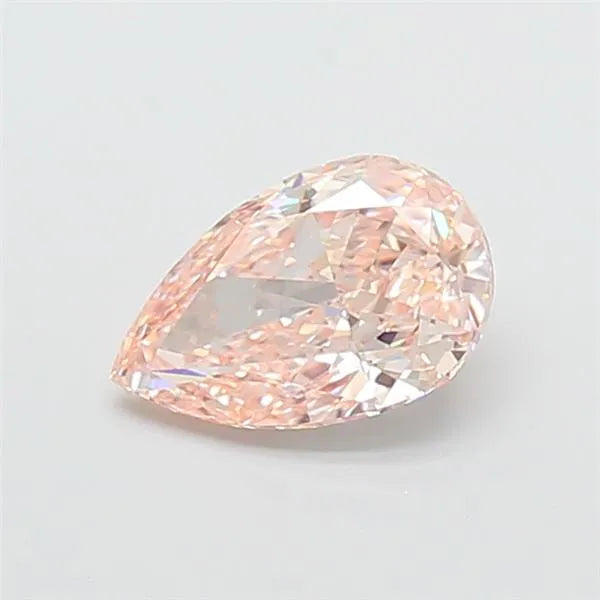 1.76ct Pear Lab Grown Diamond (Colour Fancy Brown Pink, Clarity VVS2, IGI Certified)