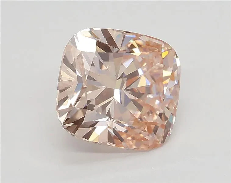 1.81ct Cushion modified Lab Grown Diamond (Colour Fancy Light Brownish Pink, Clarity VS2, IGI Certified)