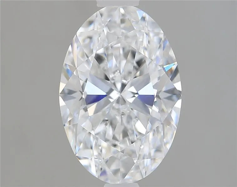 1.90ct Oval Lab Grown Diamond (Colour D, Clarity VVS1, IGI Certified)