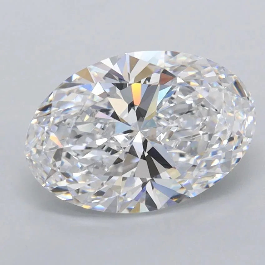 1.93ct Oval Lab Grown Diamond (Colour D, Clarity FL, IGI Certified)
