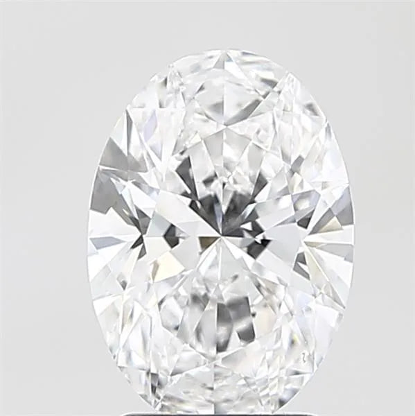 1.93ct Oval Lab Grown Diamond (Colour D, Clarity VVS2, IGI Certified)