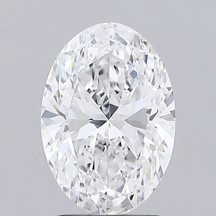 1.95ct Oval Lab Grown Diamond (Colour D, Clarity IF, IGI Certified)