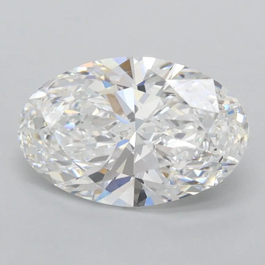 1.97ct Oval Lab Grown Diamond (Colour D, Clarity FL, IGI Certified)