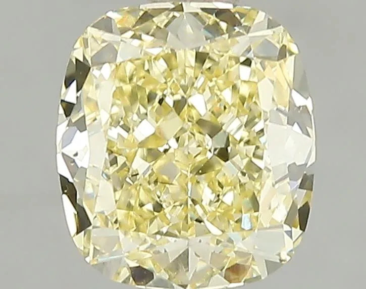 1.98ct Cushion modified Lab Grown Diamond (Colour Fancy Intense Yellow, Clarity VS2, IGI Certified)