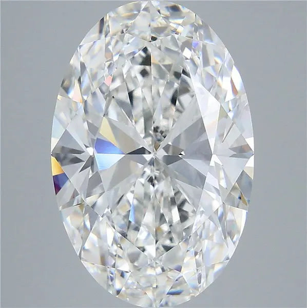 10.07ct Oval Lab Grown Diamond (Colour E, Clarity VVS2, IGI Certified)