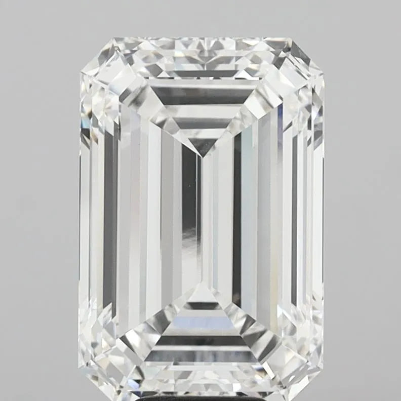 10.10ct Emerald Lab Grown Diamond (Colour F, Clarity VVS2, IGI Certified)