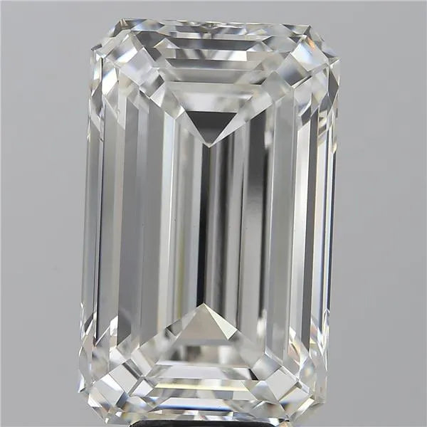 10.45ct Emerald Lab Grown Diamond (Colour F, Clarity VVS2, IGI Certified)