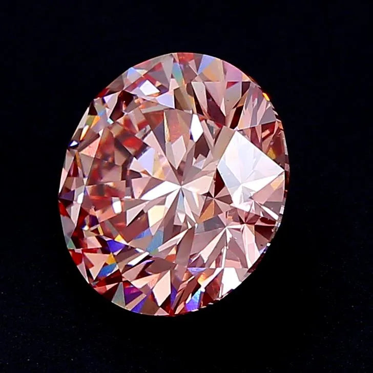 11.06ct Round Lab Grown Diamond (Colour Fancy Intense Pink, Clarity VS2, Cut ID, IGI Certified)
