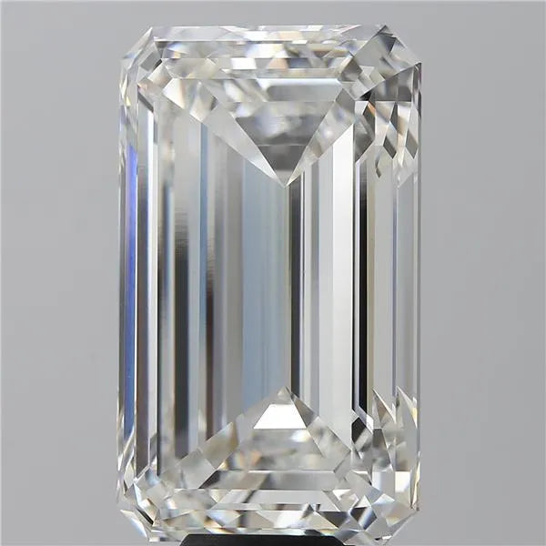 13.09ct Emerald Lab Grown Diamond (Colour F, Clarity VVS2, IGI Certified)