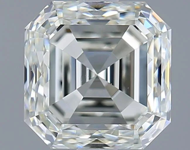 2.00ct Asscher Natural Diamond (Colour J, Clarity VS1, Cut GD, GIA Certified)