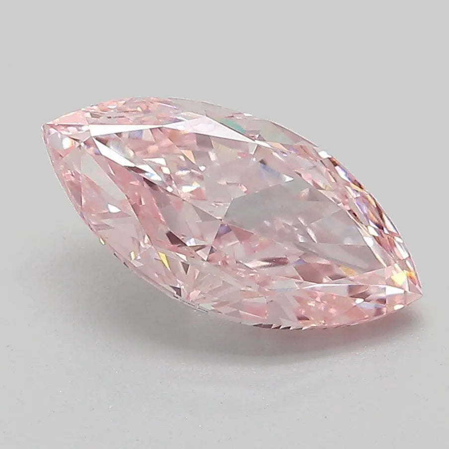 2.00ct Marquise Lab Grown Diamond (Colour Fancy Intense Pink, Clarity VVS2, IGI Certified)