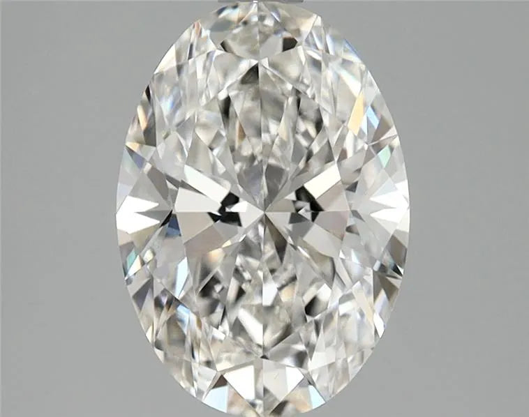 2.00ct Oval Lab Grown Diamond (Colour F, Clarity VVS2, IGI Certified)
