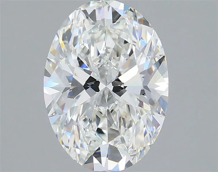 2.00ct Oval Lab Grown Diamond (Colour G, Clarity VVS2, IGI Certified)