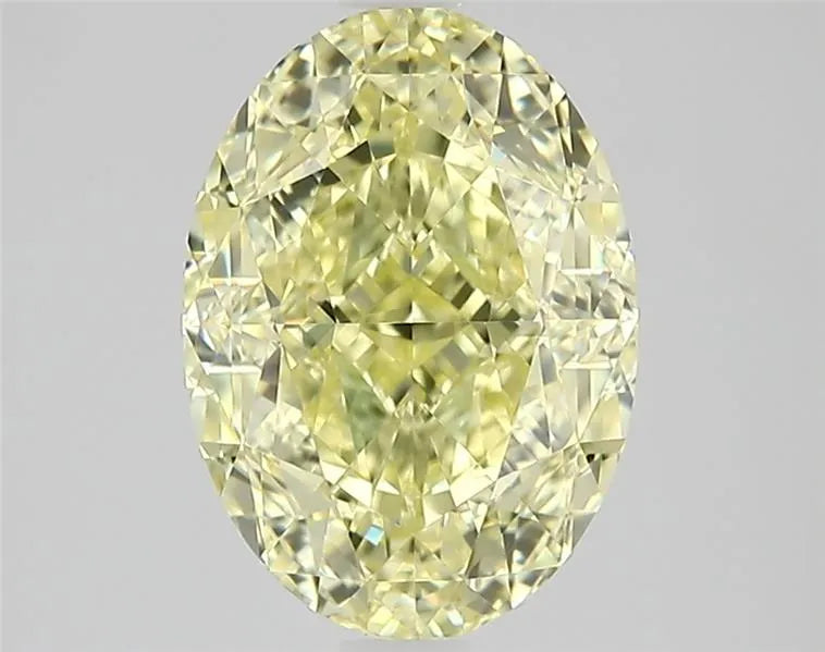 2.00ct Oval Natural Diamond (Colour Fancy Yellow, Clarity VVS1, Cut EX, GIA Certified)