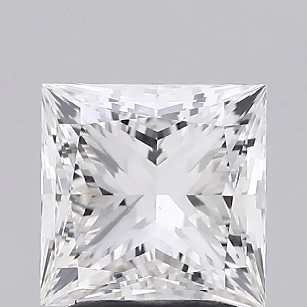 2.00ct Princess Lab Grown Diamond (Colour G, Clarity VVS2, IGI Certified)