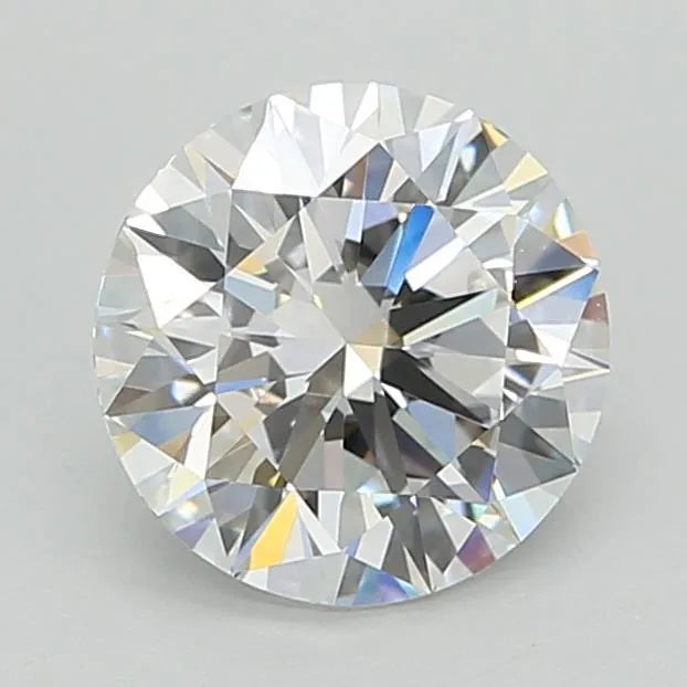 2.00ct Round Lab Grown Diamond (Colour D, Clarity VVS1, Cut ID, IGI Certified)