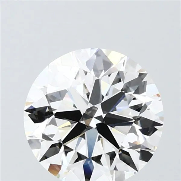 2.00ct Round Lab Grown Diamond (Colour F, Clarity VVS2, Cut EX, IGI Certified)