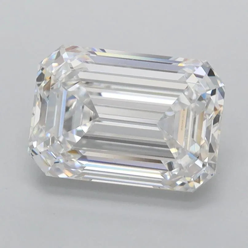 2.01ct Emerald Lab Grown Diamond (Colour D, Clarity IF, IGI Certified)
