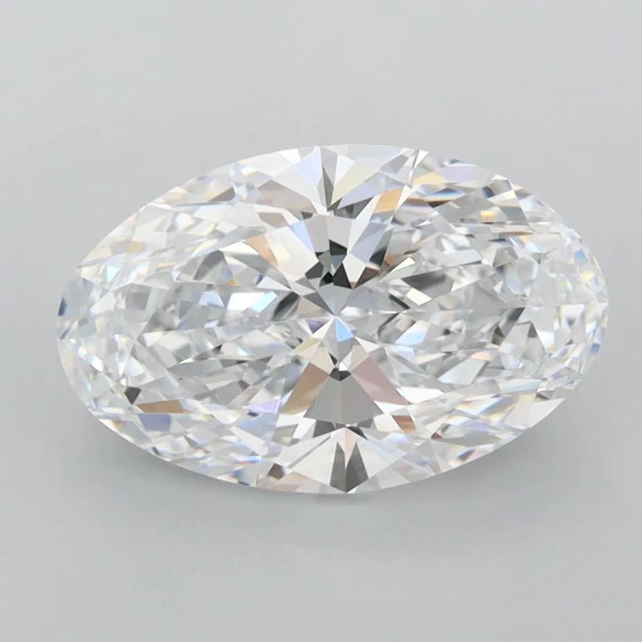 2.01ct Oval Lab Grown Diamond (Colour D, Clarity FL, IGI Certified)