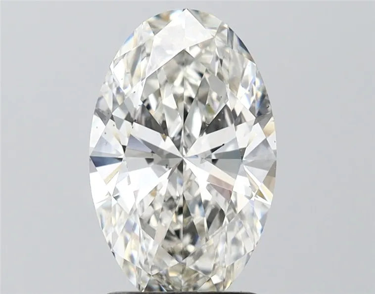 2.01ct Oval Lab Grown Diamond (Colour G, Clarity VS2, IGI Certified)