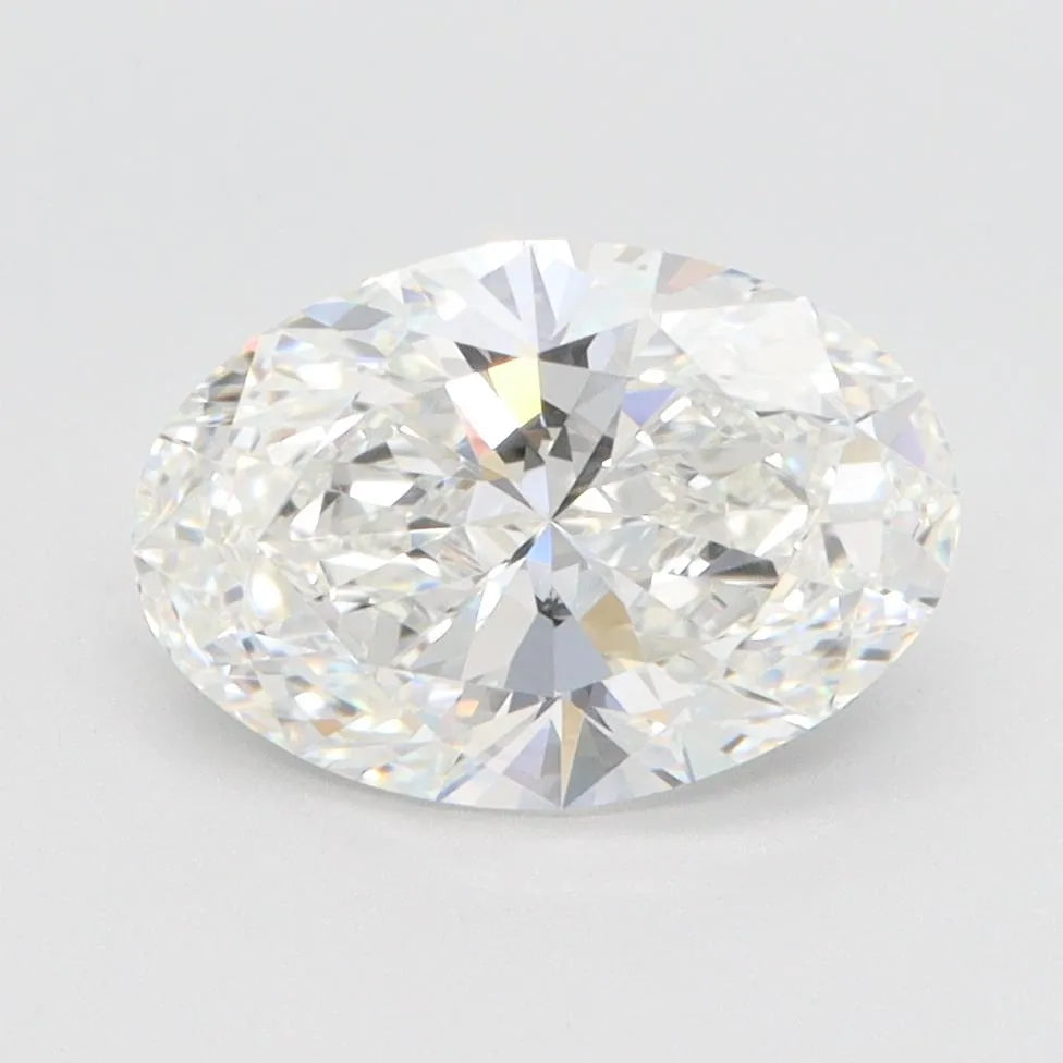 2.01ct Oval Lab Grown Diamond (Colour G, Clarity VVS2, IGI Certified)