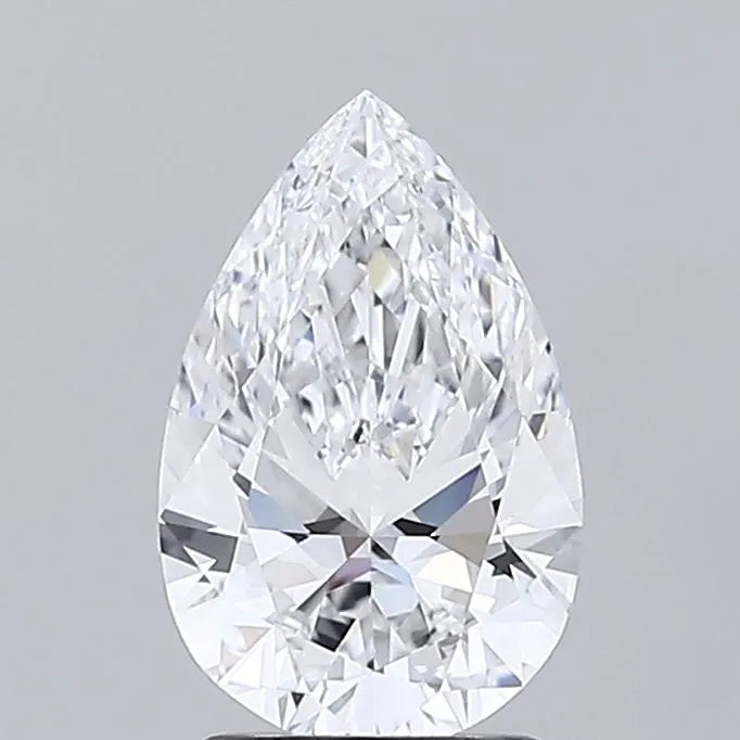 2.01ct Pear Lab Grown Diamond (Colour D, Clarity IF, Cut EX, IGI Certified)