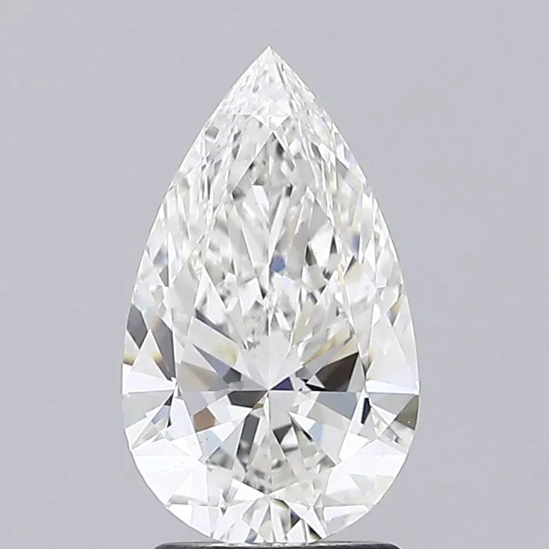 2.01ct Pear Lab Grown Diamond (Colour G, Clarity VS1, IGI Certified)
