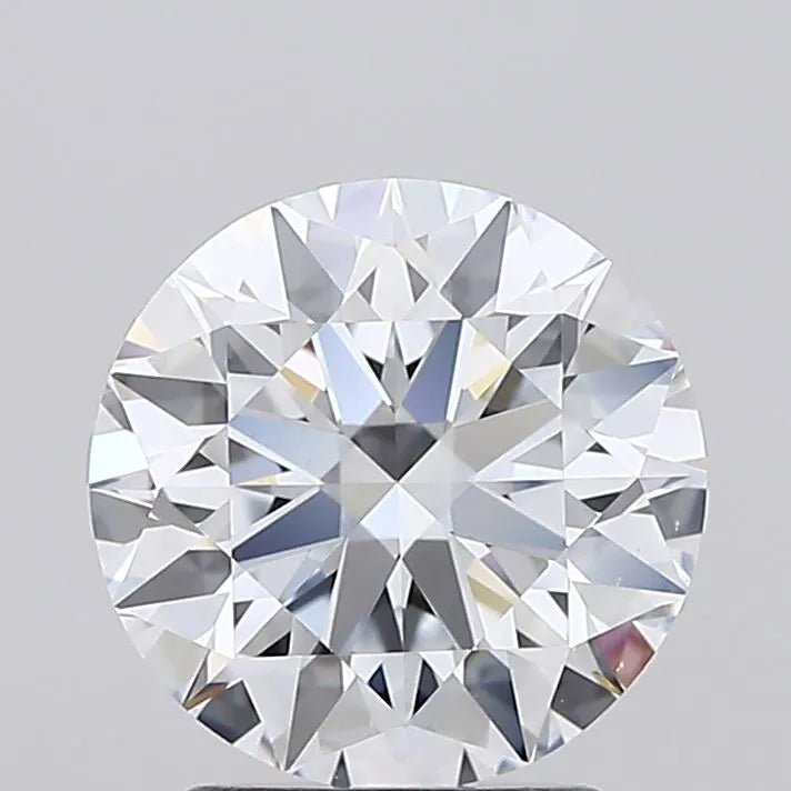2.01ct Round Lab Grown Diamond (Colour G, Clarity IF, Cut ID, IGI Certified)