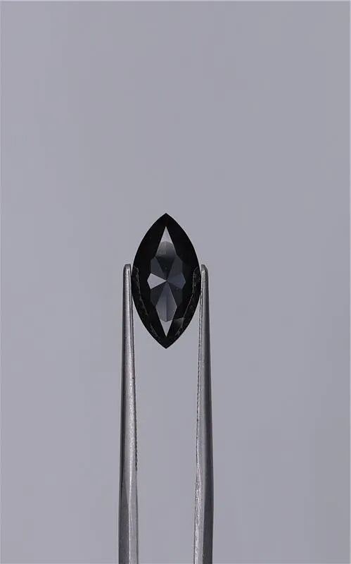 2.03ct Marquise Natural Diamond (Colour Fancy Black, Clarity VVS2, Cut EX, GIA Certified)