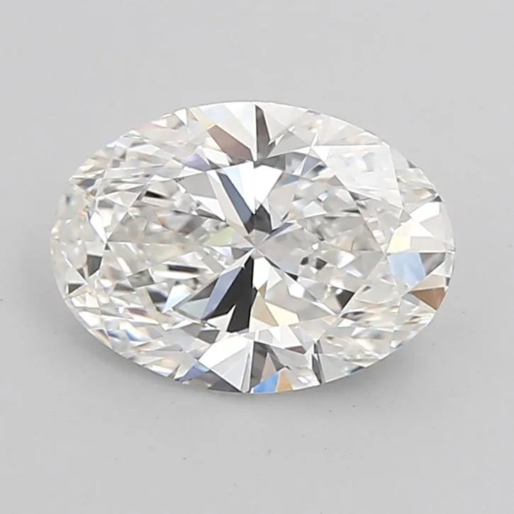 2.03ct Oval Lab Grown Diamond (Colour F, Clarity VVS2, Cut EX, IGI Certified)