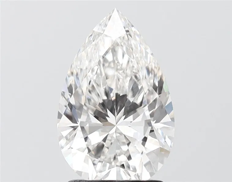 2.03ct Pear Lab Grown Diamond (Colour G, Clarity VVS2, IGI Certified)