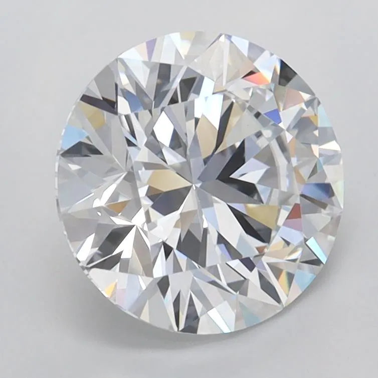 2.03ct Round Lab Grown Diamond (Colour D, Clarity FL, Cut ID, IGI Certified)