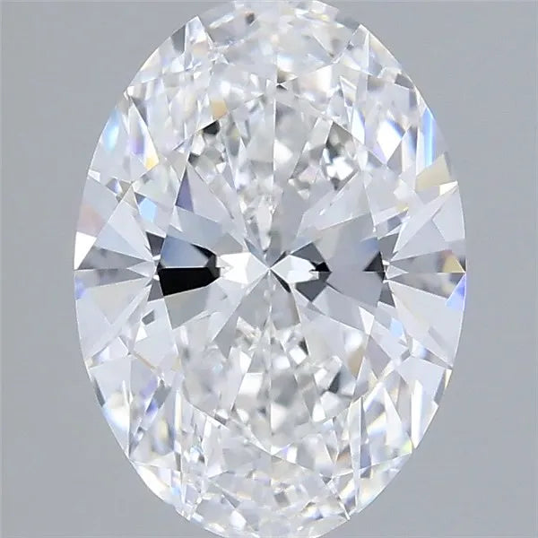 2.04ct Oval Lab Grown Diamond (Colour E, Clarity IF, IGI Certified)